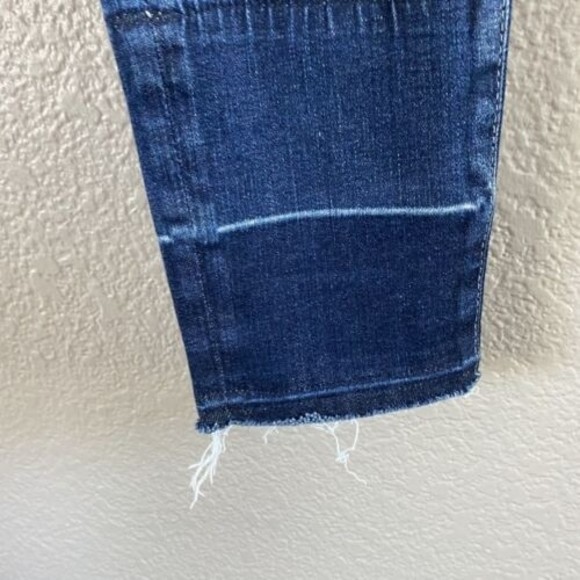 AG Adriano Goldschmied Farrah High Rise Skinny Crop Jeans Womens 28 Released Hem - Picture 3 of 14
